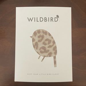 NEW HTF WildBird Margay Leopard Print Ring Sling